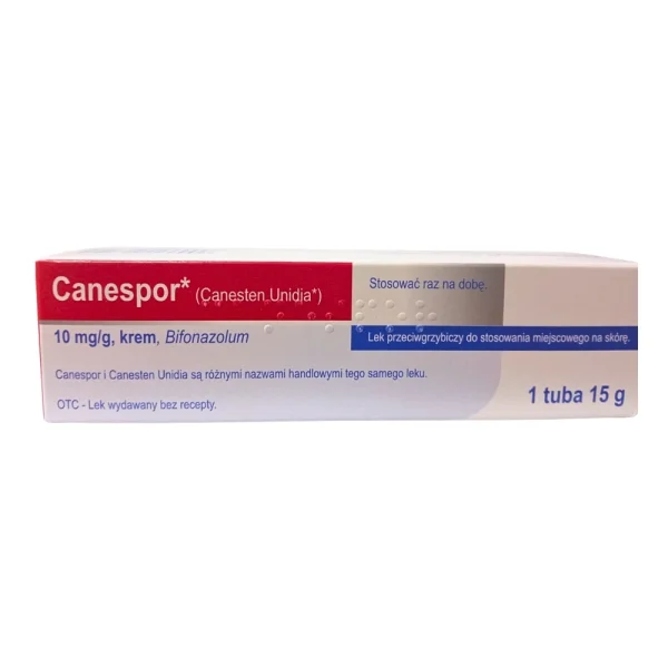 Canespor, krem na grzybicę, 15 g (import równoległy Medezin)