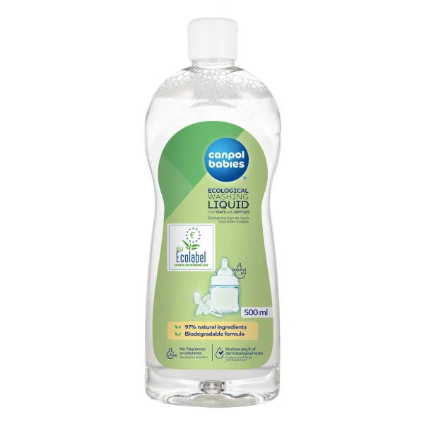 Canpol Babies, płyn do mycia butelek i smoczków, hipoalergiczny, 500 ml