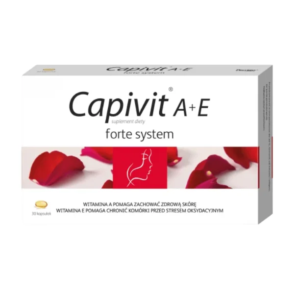 Capivit A + E Forte System, 30 kapsułek