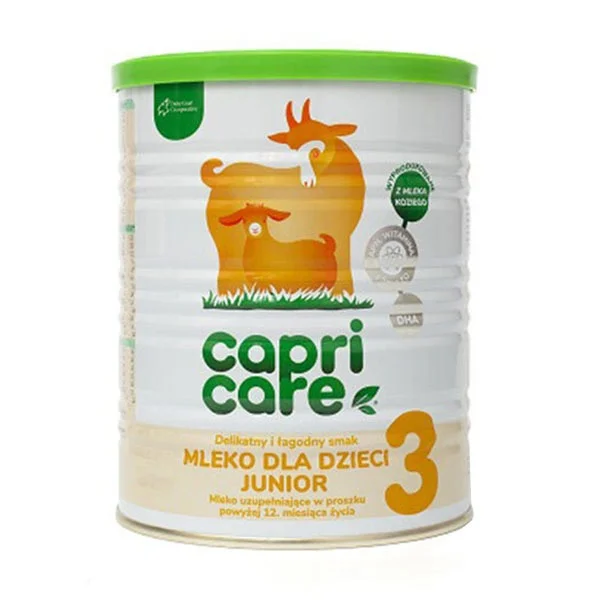 Capricare 3, mleko modyfikowane Junior na mleku kozim, powyżej 12 miesiąca, 800 g