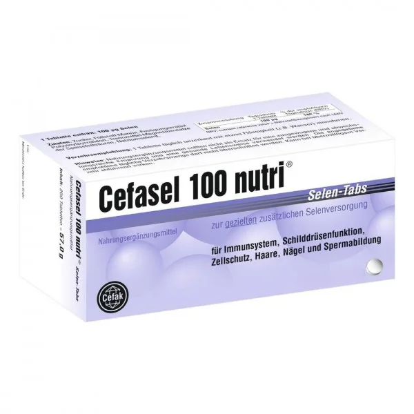 Cefasel 100 Nutri, 60 tabletek