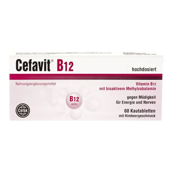 Cefavit B12, 60 tabletek