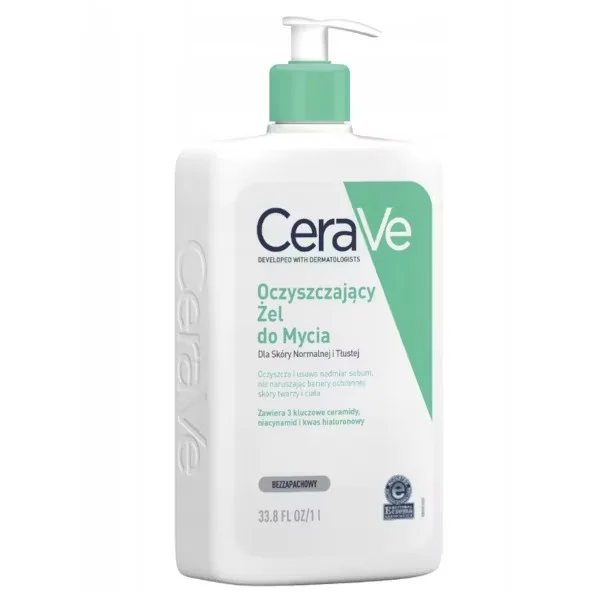 CeraVe Oczyszczający żel do mycia, 1000 ml