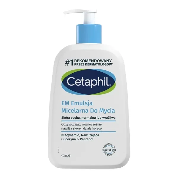 Cetaphil EM, emulsja micelarna do mycia, 473 ml