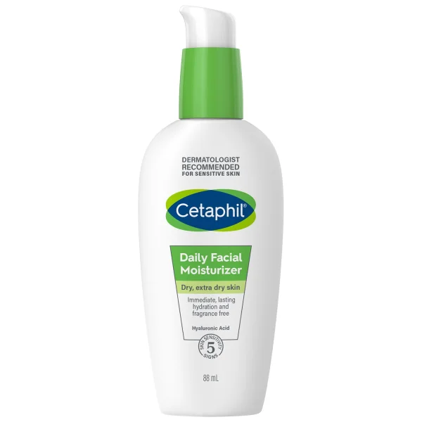 Cetaphil, krem nawilżający do twarzy z kwasem hialuronowym, na dzień, 88 ml