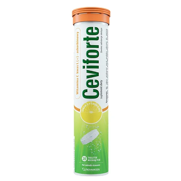 Ceviforte, witamina C 1500 mg, 20 tabletek musujących