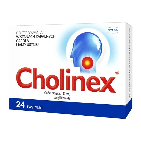 Cholinex 150 mg, 24 pastylek do ssania