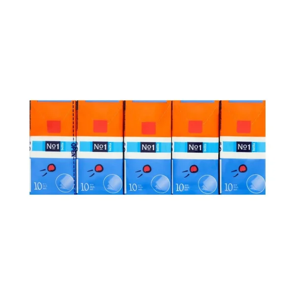 Bella Chusteczki higieniczne, 10 x 10 sztuk