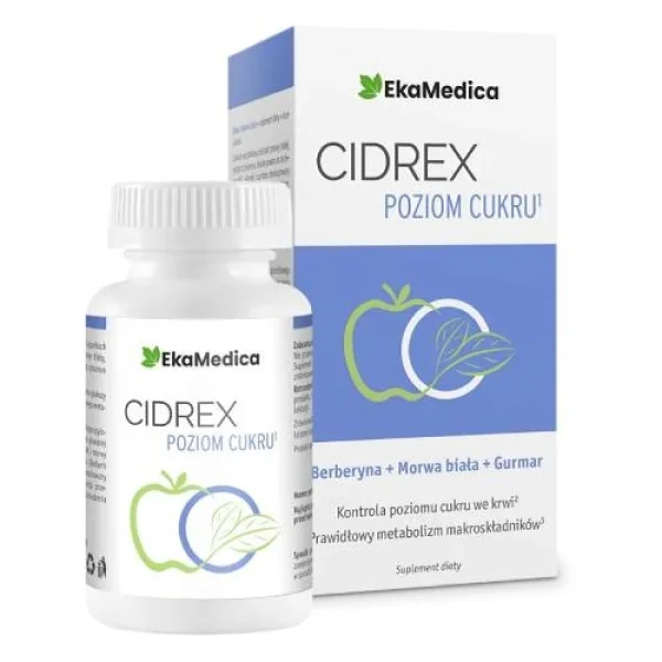 Cidrex Poziom Cukru, 60 kapsułek