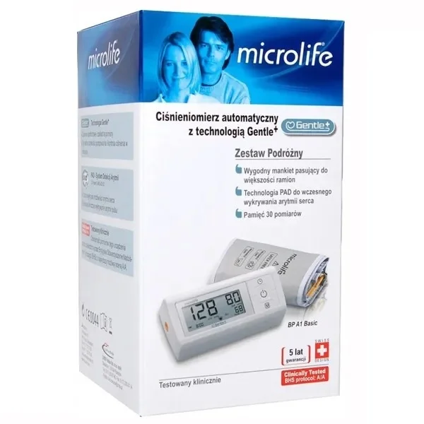 Microlife BP A1 Basic, automatyczny ciśnieniomierz naramienny