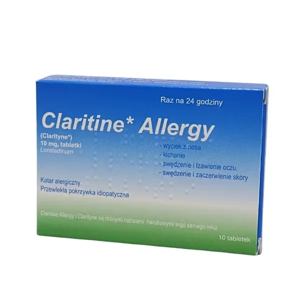 Claritine Allergy 10 mg, 10 tabletek