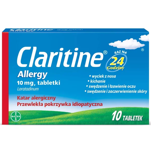 Claritine Allergy 10 mg, 10 tabletek