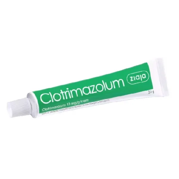 Clotrimazolum Ziaja, 1%, krem, 20 g
