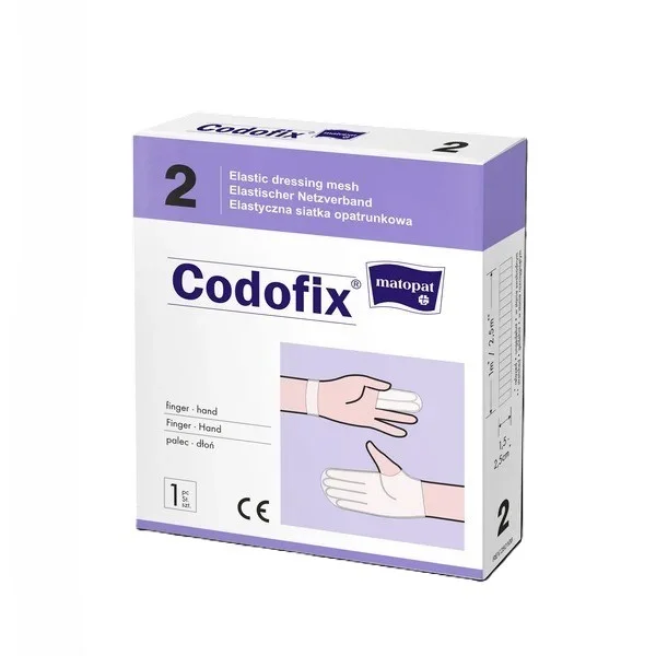 Codofix 2, elastyczna siatka opatrunkowa, na palec lub dłoń, 1 sztuka