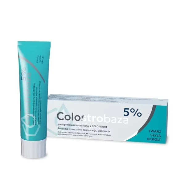 Colostrobaza 5 %,  krem przeciwzmarszczkowy z colostrum, 30 g