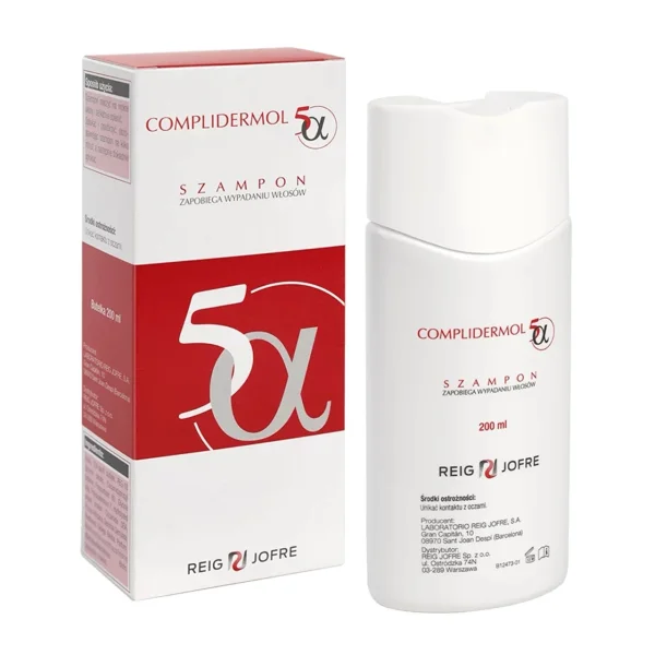 Complidermol 5 alfa, szampon do włosów, 200 ml