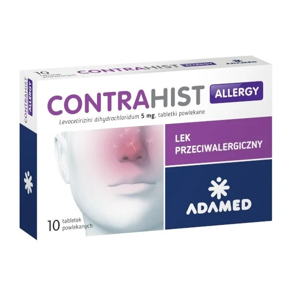 Contrahist Allergy 5 mg, 10 tabletek powlekanych