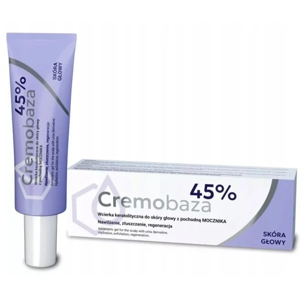 Cremobaza 45%, wcierka keratolityczna do skóry głowy, 30 g