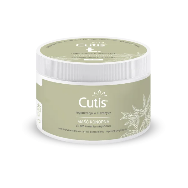 Cutis Ł-Łuszczyca, maść konopna 20% + CBD, 400 ml