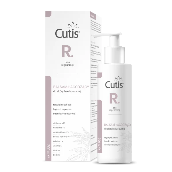 Cutis R–REGENERACJA, Balsam łagodzący do skóry bardzo suchej, 200 ml
