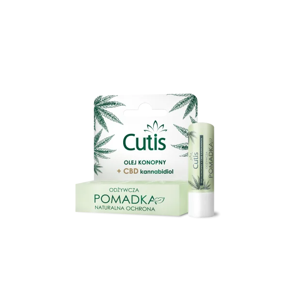 Cutis, odżywcza pomadka, olej konopny CBD, 5 g
