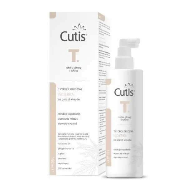 Cutis T Trychologiczna wcierka na porost włosów,150 ml