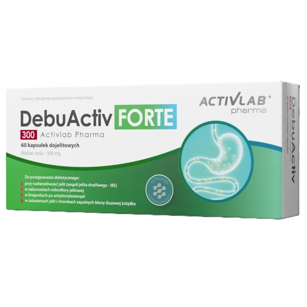 Activlab Pharma DebuActiv Forte 300, 60 kapsułek dojelitowych