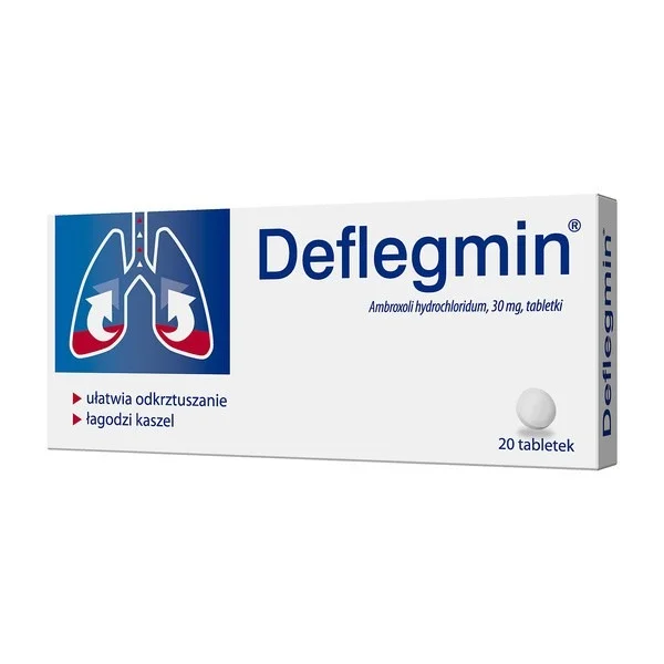 Deflegmin 30 mg, 20 tabletek