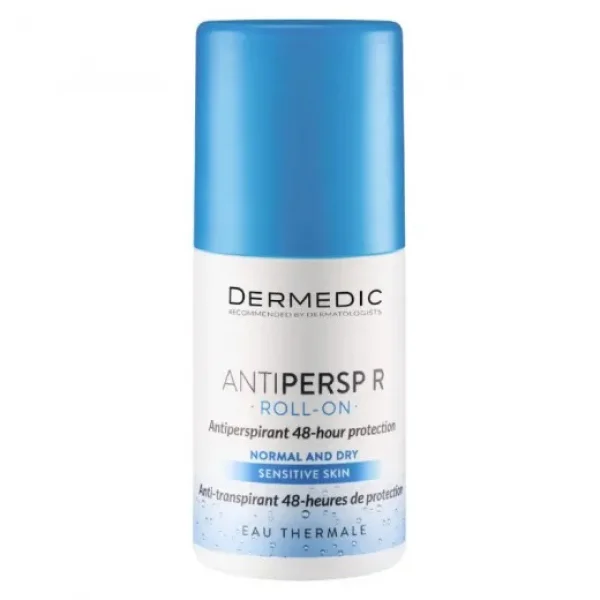 Dermedic Antipersp R, dezodorant antyperspiracyjny, roll-on, skóra normalna i sucha, 60 g