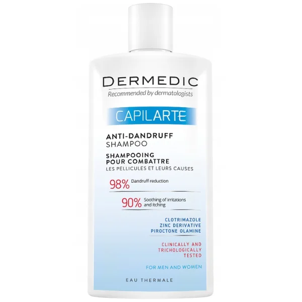 Dermedic Capilarte, szampon zwalczający łupież i jego przyczyny, 300 ml