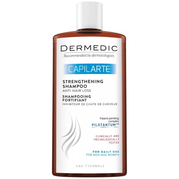Dermedic Capilarte, szampon wzmacniający, hamujący wypadanie włosów, 300 ml