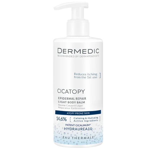 Dermedic Cicatopy, lekki balsam do ciała odbudowujący naskórek, 300 ml