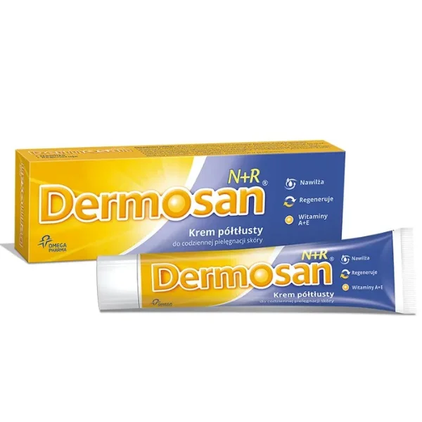 Dermosan N R, krem półtłusty do codziennej pielęgnacji skóry, 40 g