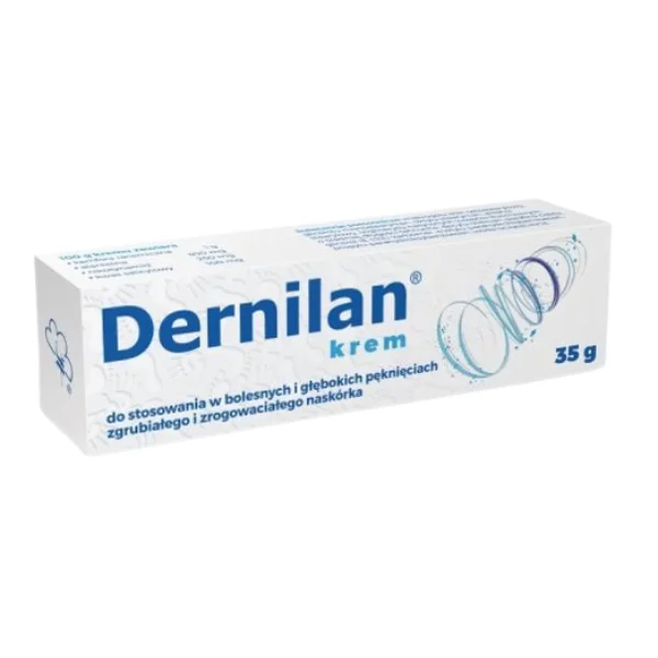 Dernilan (1 g + 300 mg + 250 mg + 100 mg)/ 100 g, krem, 35 g