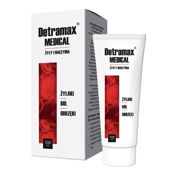 Detramax Medical Żyły i naczynia żel, 100 ml