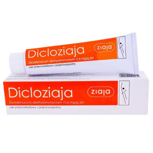Dicloziaja 11,6 mg/g, żel przeciwbólowy, 100 g