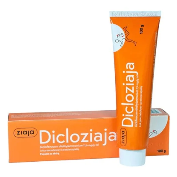 Dicloziaja 11,6 mg/g, żel przeciwbólowy, 100 g