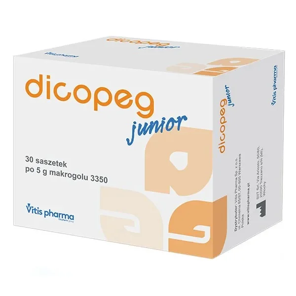 Dicopeg Junior, od 6 miesiąca, 5 g x 30 saszetek