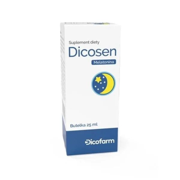 Dicosen, melatonina 1 mg, 25 ml