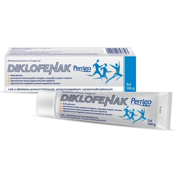 Diklofenak Perrigo 10 mg/g, żel, 100 g