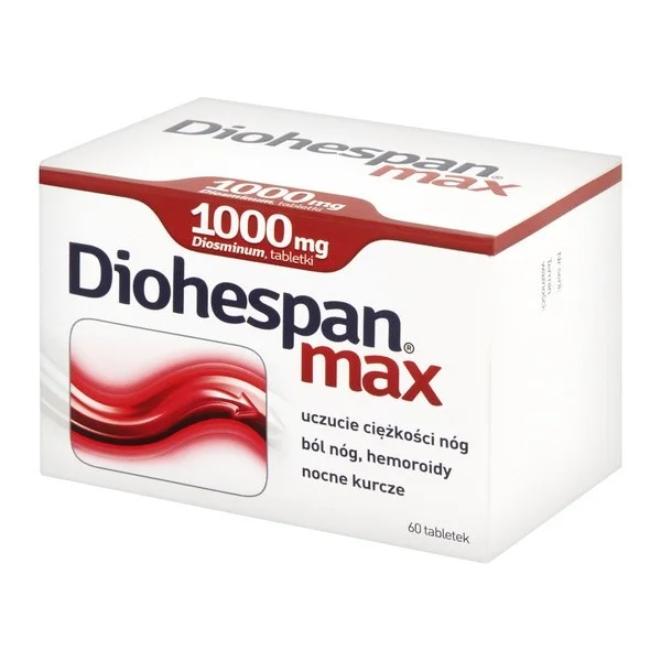 Diohespan Max 1000 mg, 60 tabletek