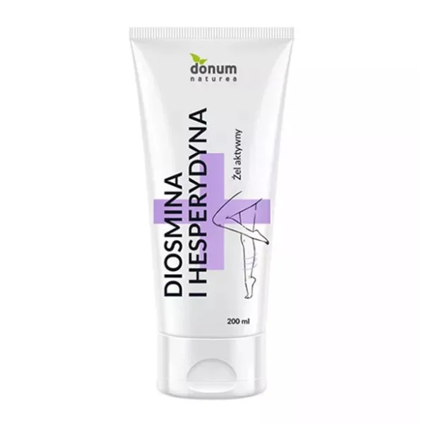  Donum Naturea, Diosmina i Hesperydyna, żel aktywny, 200 ml