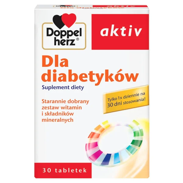 Doppelherz aktiv Dla diabetyków, 30 tabletek
