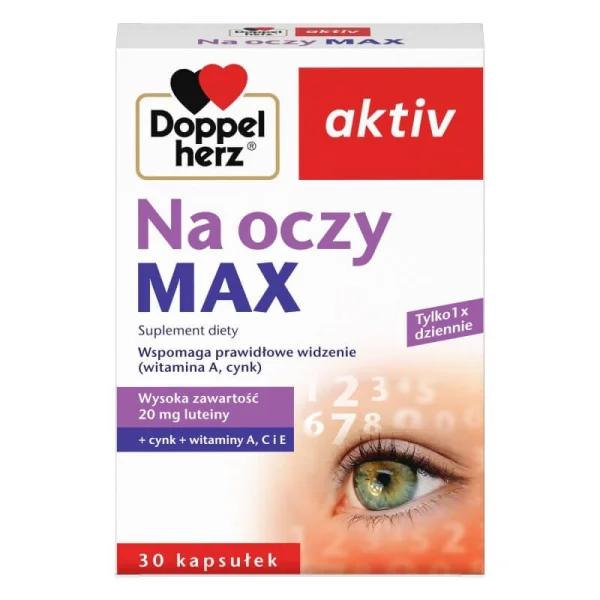 Doppelherz aktiv Na Oczy Max, 30 kapsułek