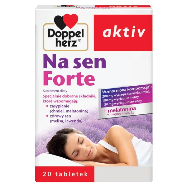 Doppelherz aktiv Na sen Forte, 20 tabletek
