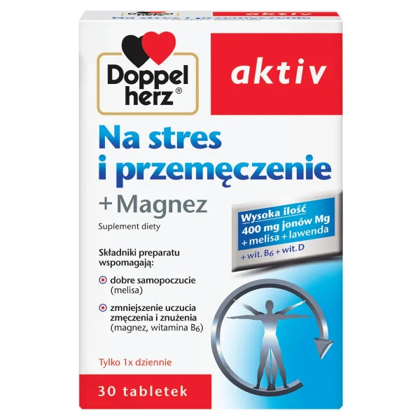 Doppelherz aktiv Na Stres i Przemęczenie, 30 tabletek