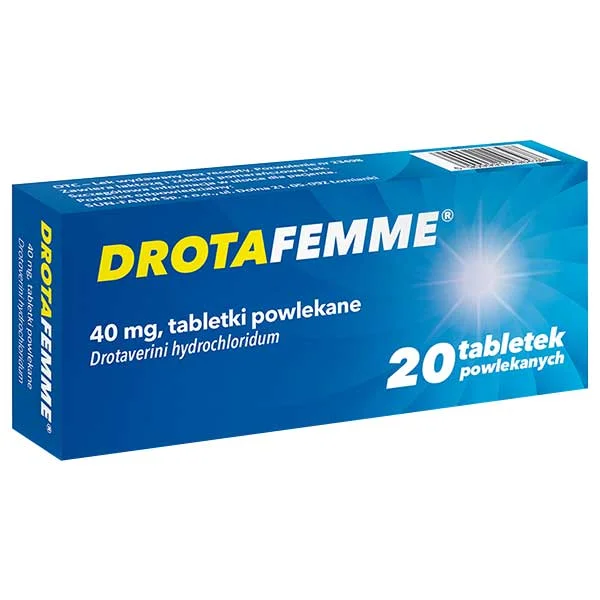 Drotafemme 40 mg, 20 tabletek powlekanych