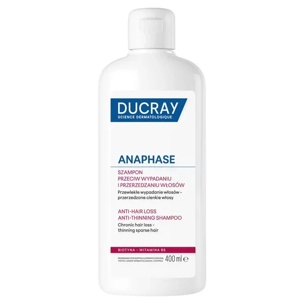 Ducray Anaphase, szampon przeciw wypadaniu i przerzedzaniu włosów, 400 ml