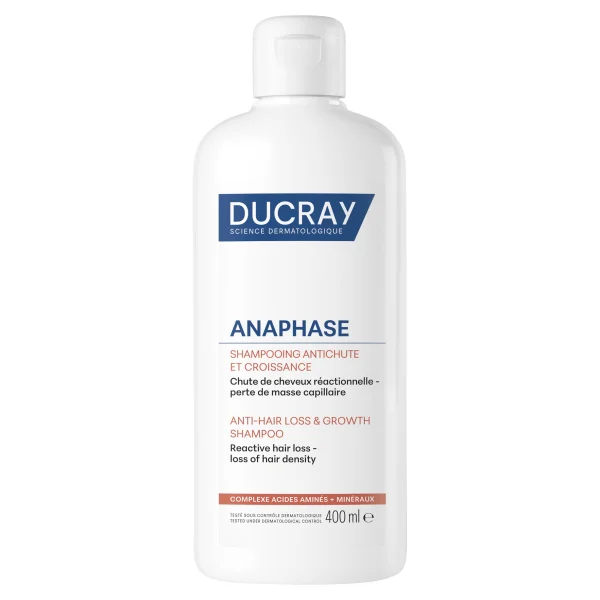 Ducray Anaphase, szampon przeciw wypadaniu i na porost włosów, 400 ml