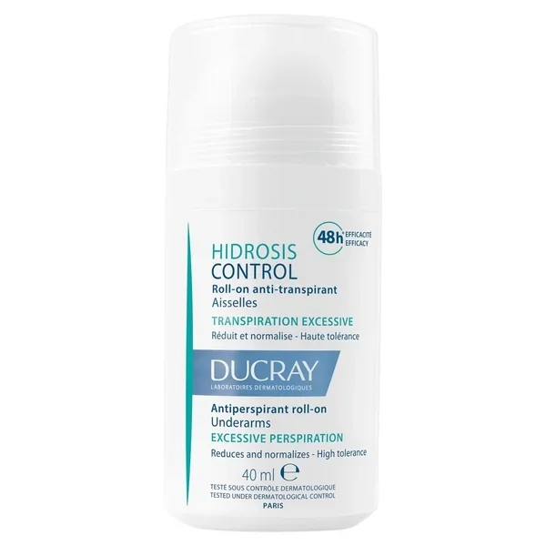 Ducray Hidrosis Control, antyperspirant w kulce 48h, 40 ml